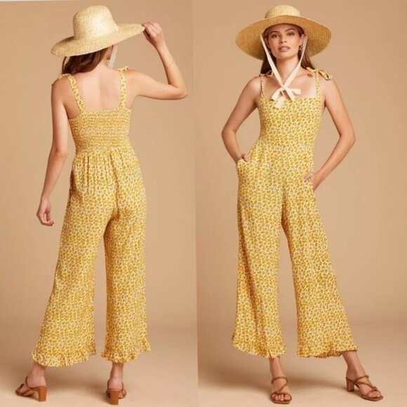 Faithfull the Brand Pants - Faithful the  Brand Sunflower Jumpsuit